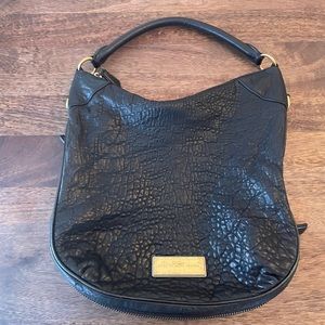 Marc by Marc Jacobs black leather satchel